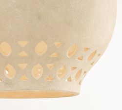 Calla Ceramic Pendant (10"-15")