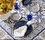 Lisbon Stoneware Appetizer Plates - Mixed Set of 4