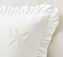 LoveShackFancy Tossed Lace Bow Pillow Cover