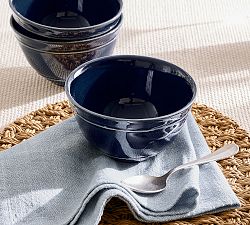 Cambria Handcrafted Stoneware Cereal Bowls - Set of 4