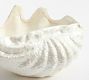 Pearlescent Clam Shell Stoneware Serving Bowl