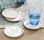 Pearlescent Sand Dollar Coasters - Set of 4