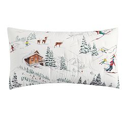 Open Box: Whistler Run Comforter Sham, King, Set of 2 - Multi