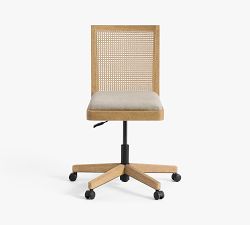Marina Upholstered Swivel Desk Chair