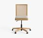 Marina Upholstered Swivel Desk Chair