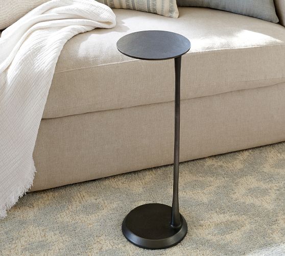 Beau Metal Round C-Table (9") by Pottery Barn