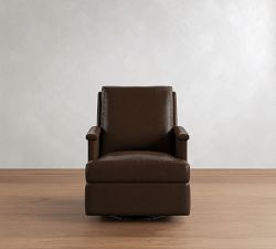 Arthur Leather Swivel Glider Recliner