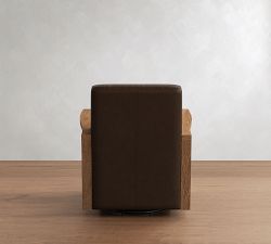 Atwood Leather Swivel Chair