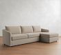 Charlotte Chaise Sectional (100"&ndash;112")