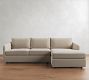 Charlotte Chaise Sectional (100"&ndash;112")