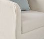 Charlotte Slipcovered Swivel Chair