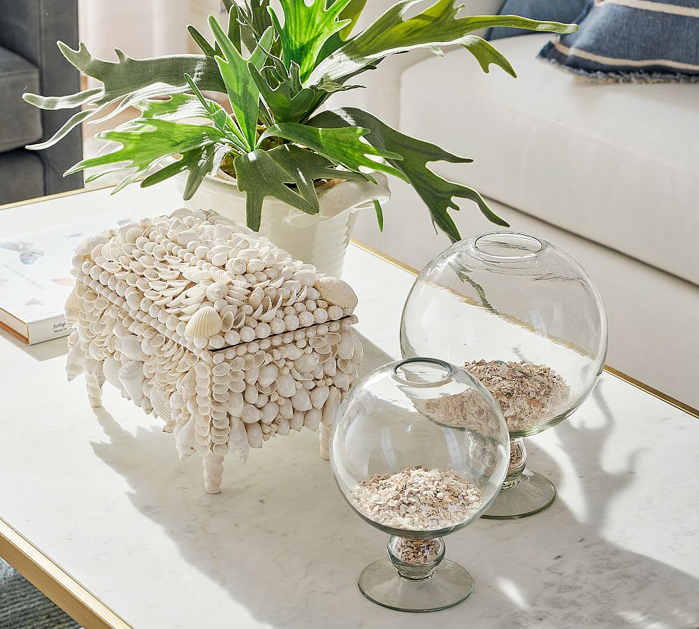 Glass Orb Vase by Pottery Barn