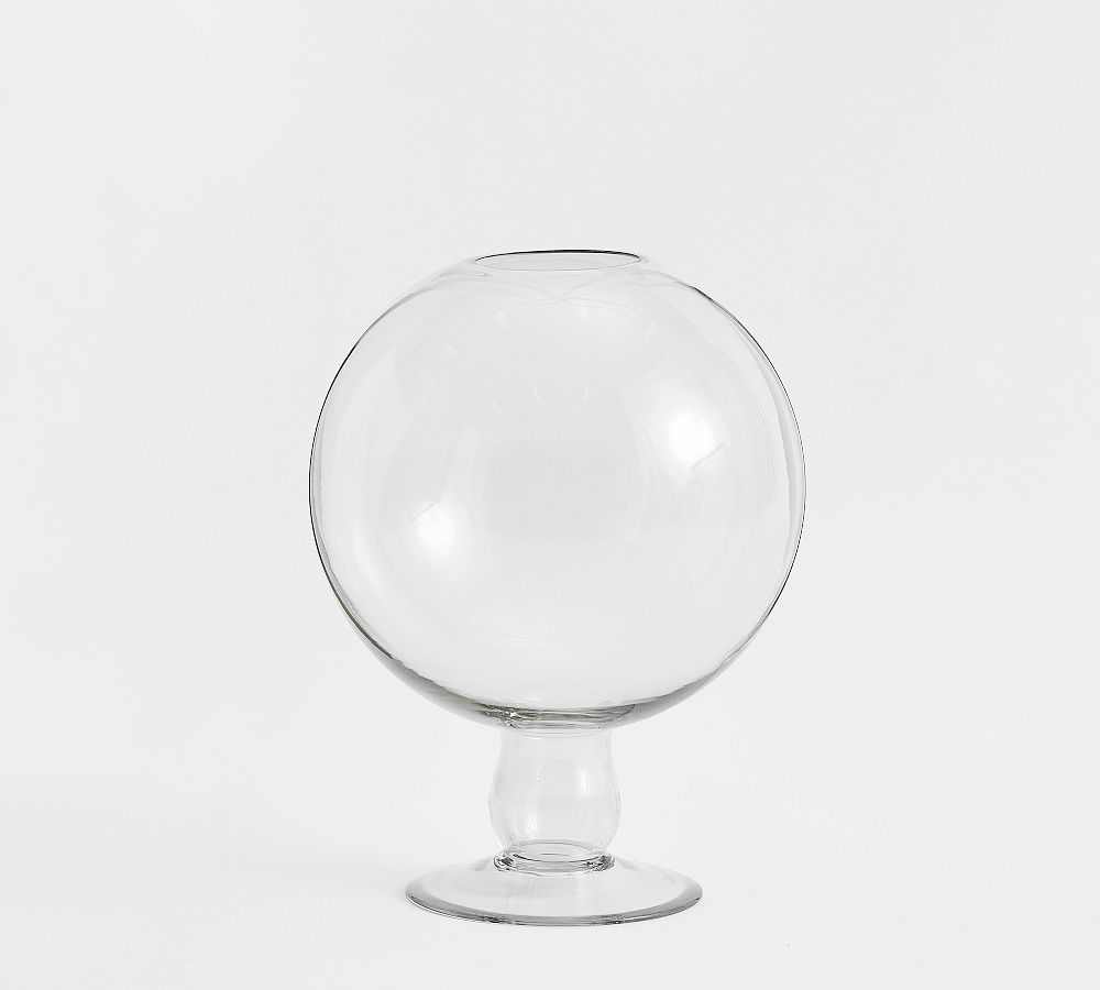 Glass Orb Vase