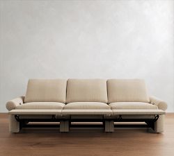 PB Comfort Modern Roll Arm Power Reclining Sofa (85"&ndash;118")