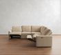 PB Comfort Modern Square Arm Power Reclining L-Shaped Sectional (120")