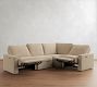 PB Comfort Modern Square Arm Power Reclining Reversible Wedge Sectional (120")