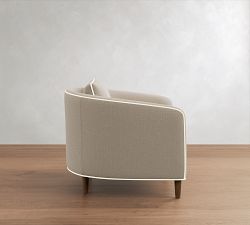 Remmy Chair with Contrast Piping
