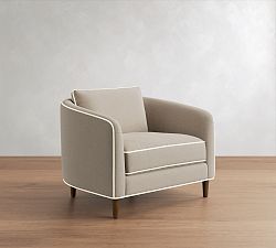 Remmy Chair with Contrast Piping