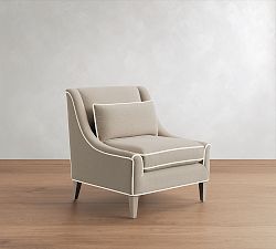 Thea Chair with Contrast Piping