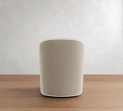 Tillman Swivel Chair with Contrast Piping