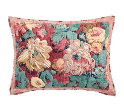 Abby Floral Reversible Quilted Sham