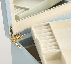 Quinn Large Jewelry Box - Foil Debossed