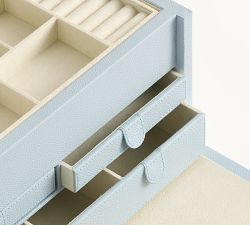 Quinn Large Jewelry Box - Foil Debossed