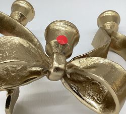 Open Box: LoveShackFancy Figural Ribbon Centerpiece - Brass