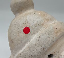 Open Box: Terracotta Snowwoman, Large (13") - Artisan White