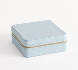 Quinn Small Jewelry Travel Case - Foil Debossed
