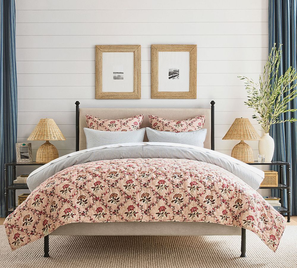 Abby Floral Reversible Quilt