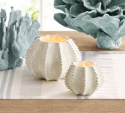 Artisan Studio Shell Candle Collection - Navy Beach