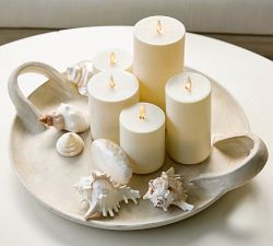 Premium Flickering Flameless Outdoor Pillar Candle