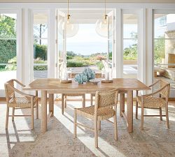 Laguna Mango Wood Hurricane Candle Holder