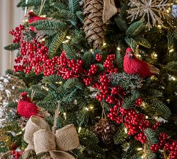 Open Box: Berry Garland String Light (6') - Red