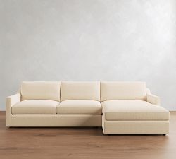 Beaumont Chaise Sectional (122"&ndash;140")