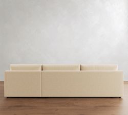 Beaumont Chaise Sectional (122"&ndash;140")