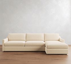 Beaumont Chaise Sectional (122"&ndash;140")