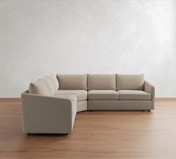 Charlotte 3-Piece L-Shaped Wedge Sectional (110")