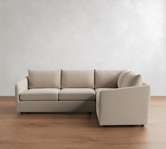Charlotte 3-Piece Sectional (100") by Pottery Barn