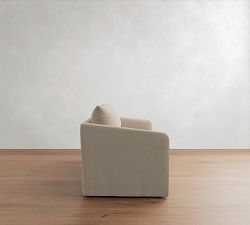 Charlotte Slipcovered Sofa (62"&ndash;86")