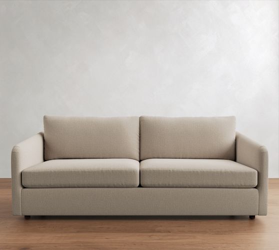 Charlotte Upholstered Sofa (62"-86") by Pottery Barn