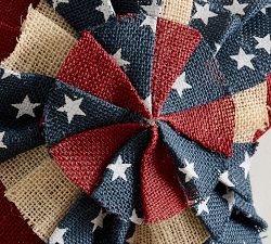 Liberty Outdoor Burlap Star