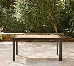 Lafayette Teak Rectangular Outdoor Dining Table (63")