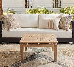 Miami Teak Square Outdoor Coffee Table (26")