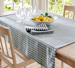 Baxter Gingham Cotton Table Throw