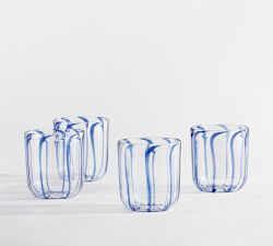 Elias Stripe Tumblers - Set of 4