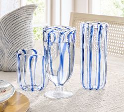 Elias Stripe Tumblers - Set of 4