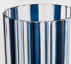 Montauk Stripe Outdoor Goblets - Set of 4