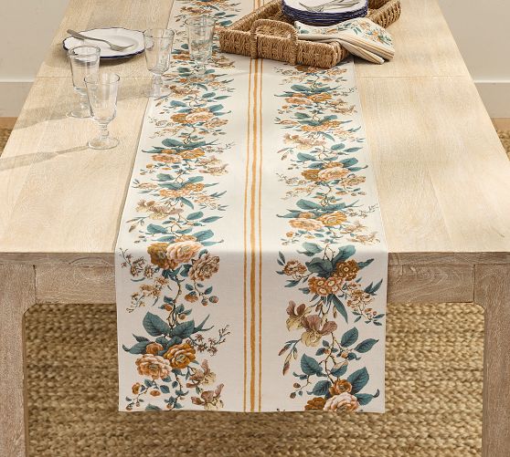 Cynthia Rowley Tropical Toucan Table Runner | Pottery Barn